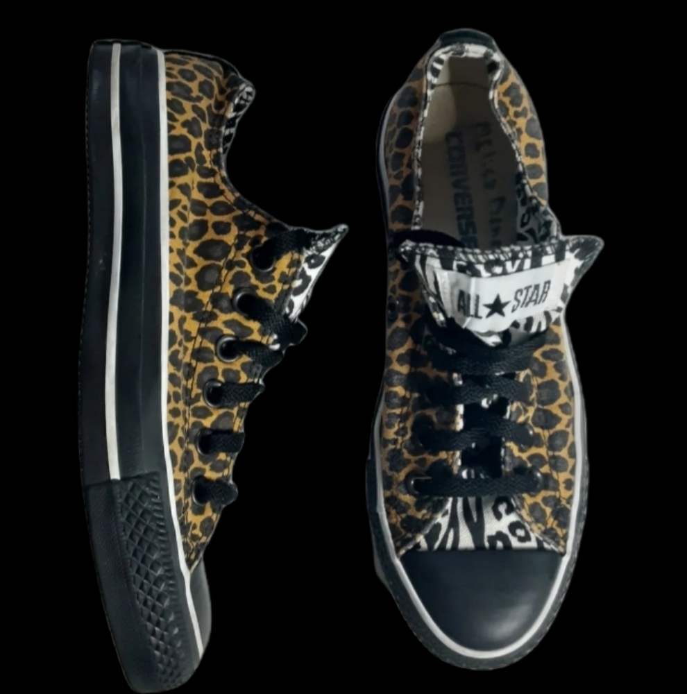Converse All Star Lo Chucks Animal Print Shoes